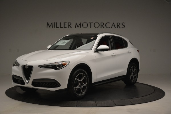 New 2019 Alfa Romeo Stelvio Q4 for sale Sold at Aston Martin of Greenwich in Greenwich CT 06830 1