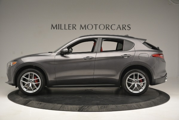 New 2019 Alfa Romeo Stelvio Ti Sport Q4 for sale Sold at Aston Martin of Greenwich in Greenwich CT 06830 3