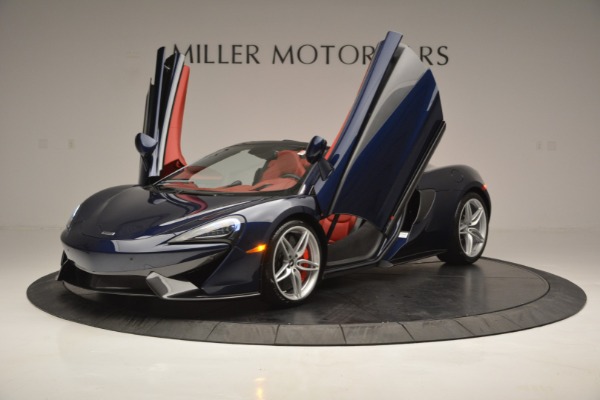 New 2019 McLaren 570S Spider Convertible for sale Sold at Aston Martin of Greenwich in Greenwich CT 06830 14