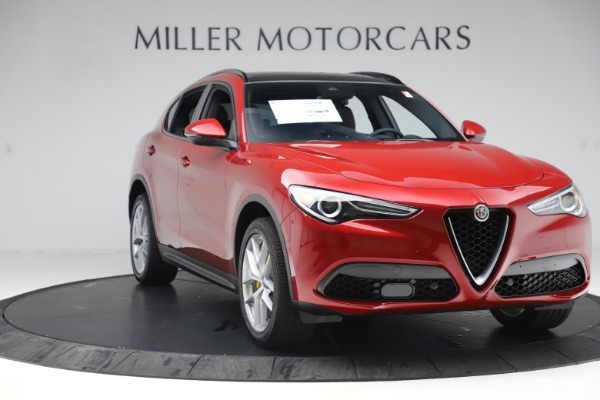 New 2019 Alfa Romeo Stelvio Ti Sport Q4 for sale Sold at Aston Martin of Greenwich in Greenwich CT 06830 11