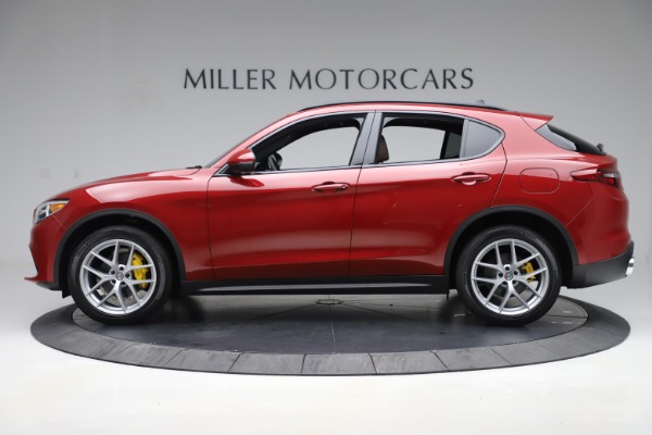 New 2019 Alfa Romeo Stelvio Ti Sport Q4 for sale Sold at Aston Martin of Greenwich in Greenwich CT 06830 3