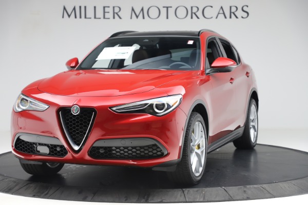 New 2019 Alfa Romeo Stelvio Ti Sport Q4 for sale Sold at Aston Martin of Greenwich in Greenwich CT 06830 1