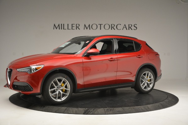 New 2019 Alfa Romeo Stelvio Ti Sport Q4 for sale Sold at Aston Martin of Greenwich in Greenwich CT 06830 2