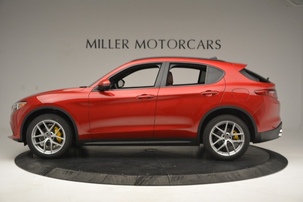 New 2019 Alfa Romeo Stelvio Ti Sport Q4 for sale Sold at Aston Martin of Greenwich in Greenwich CT 06830 3