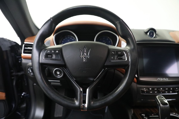 Used 2019 Maserati Ghibli S Q4 GranLusso for sale Sold at Aston Martin of Greenwich in Greenwich CT 06830 24