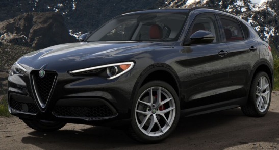 New 2019 Alfa Romeo Stelvio Q4 for sale Sold at Aston Martin of Greenwich in Greenwich CT 06830 1