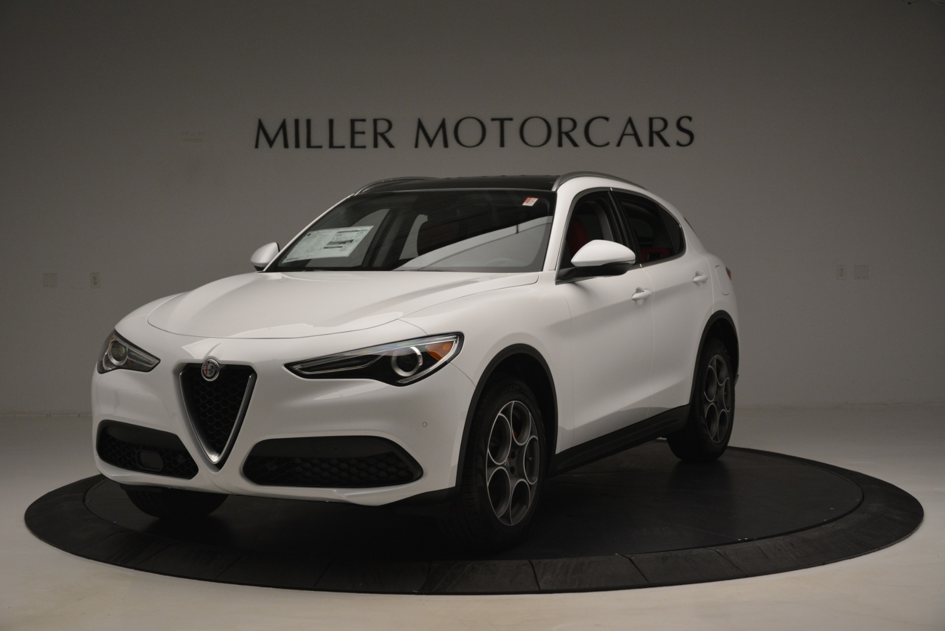 New 2019 Alfa Romeo Stelvio Q4 for sale Sold at Aston Martin of Greenwich in Greenwich CT 06830 1