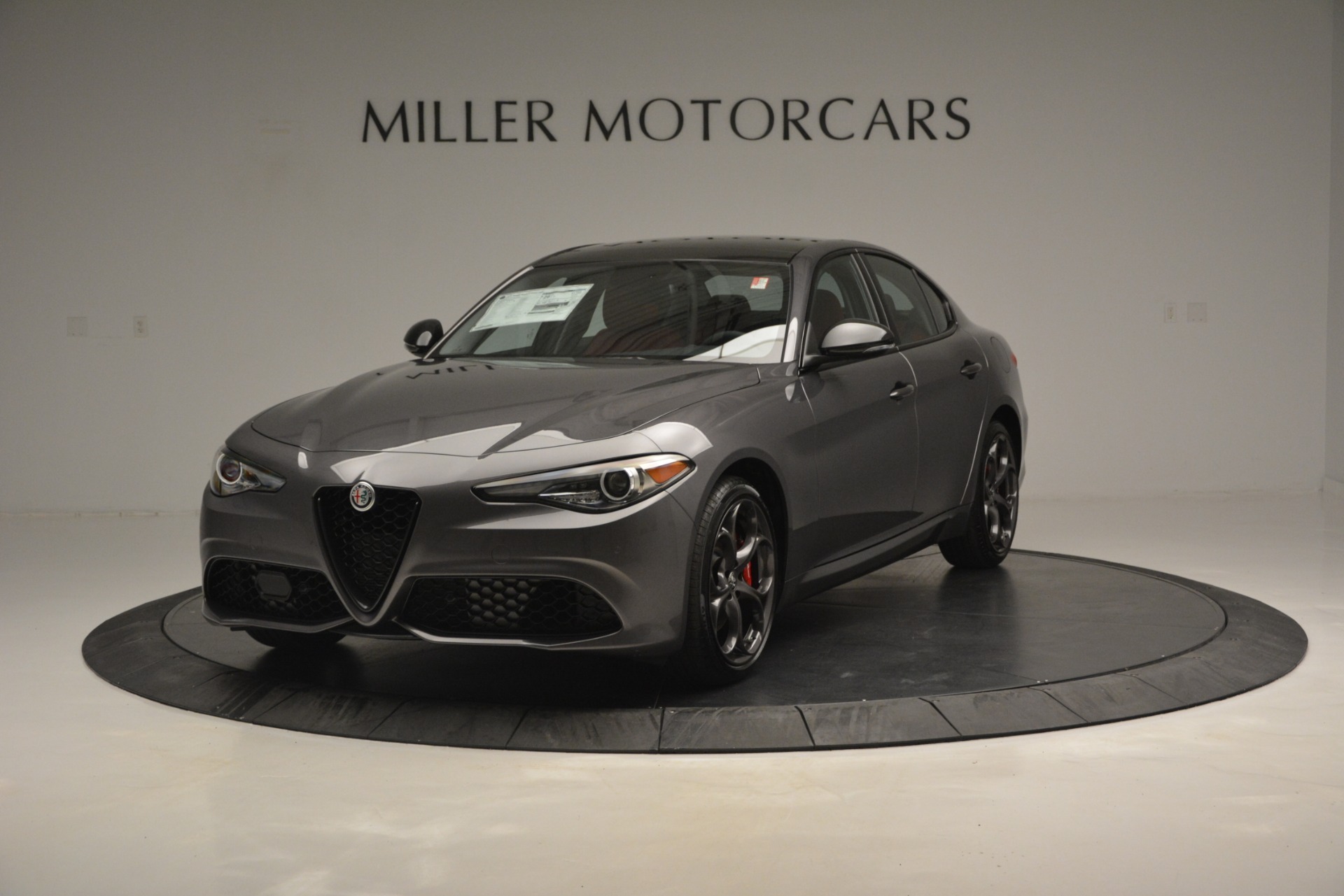 New 2019 Alfa Romeo Giulia Ti Sport Q4 for sale Sold at Aston Martin of Greenwich in Greenwich CT 06830 1