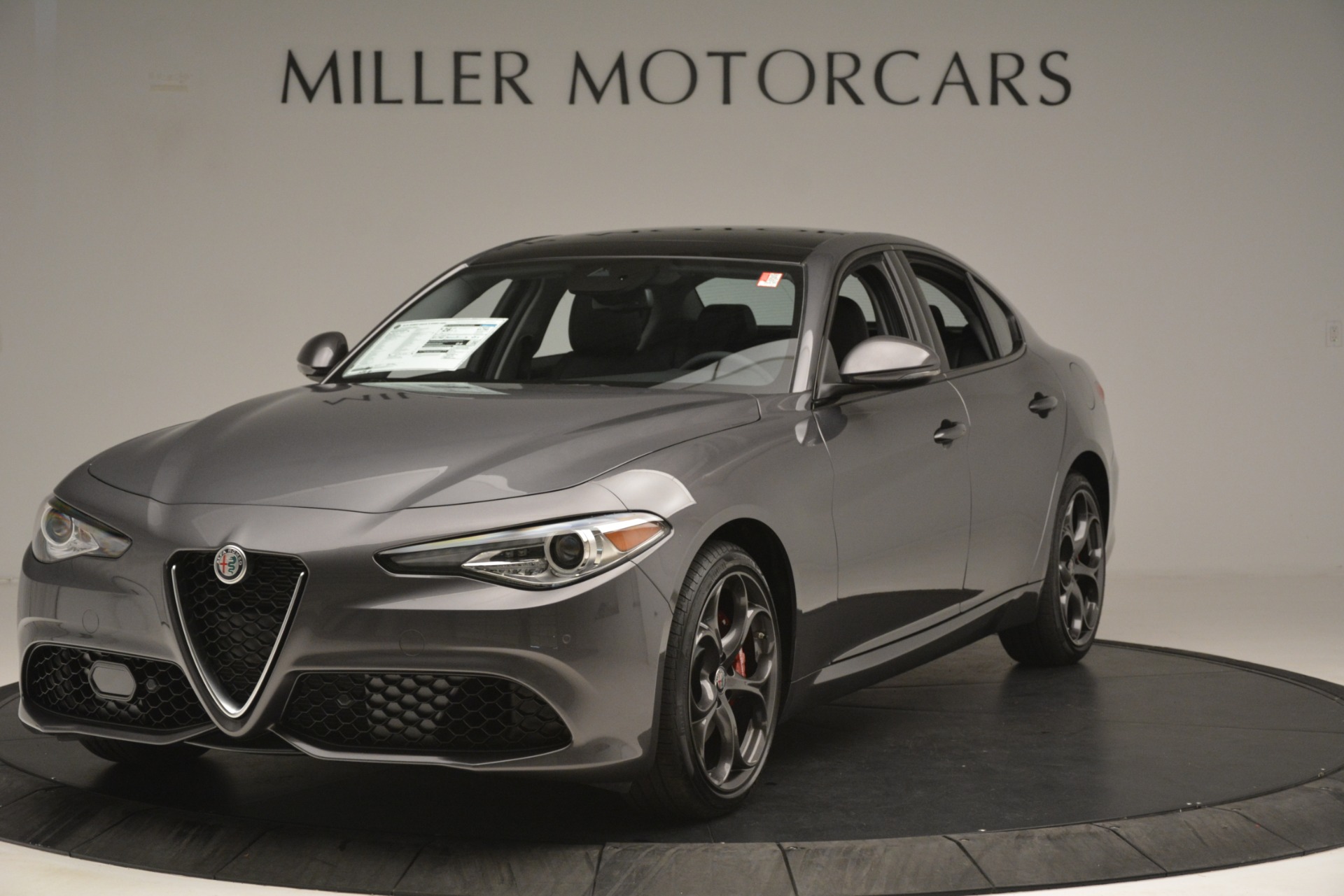 New 2019 Alfa Romeo Giulia Ti Sport Q4 for sale Sold at Aston Martin of Greenwich in Greenwich CT 06830 1