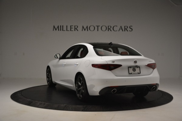 New 2019 Alfa Romeo Giulia Ti Sport Q4 for sale Sold at Aston Martin of Greenwich in Greenwich CT 06830 5