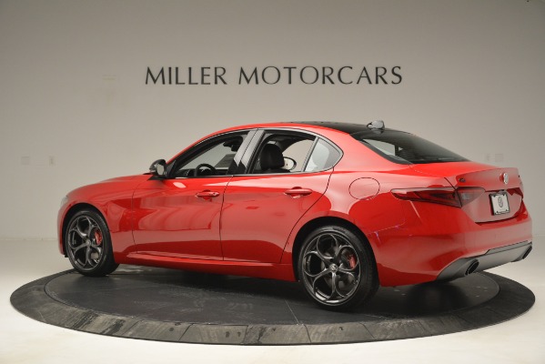 New 2019 Alfa Romeo Giulia Ti Q4 for sale Sold at Aston Martin of Greenwich in Greenwich CT 06830 4