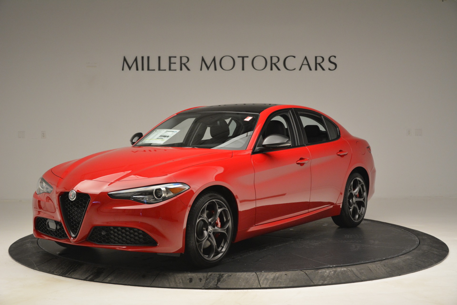 New 2019 Alfa Romeo Giulia Ti Q4 for sale Sold at Aston Martin of Greenwich in Greenwich CT 06830 1