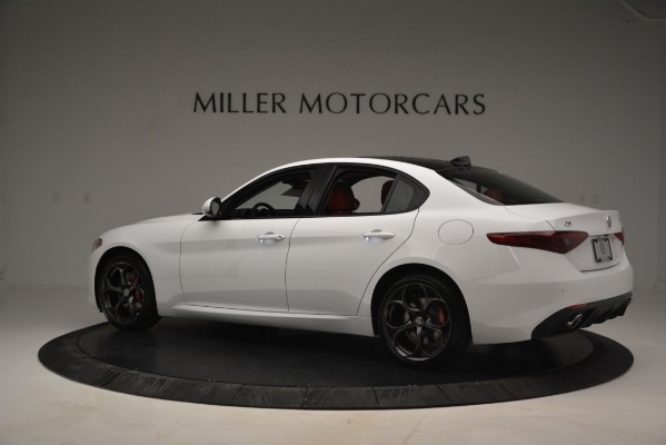 New 2019 Alfa Romeo Giulia Ti Sport Q4 for sale Sold at Aston Martin of Greenwich in Greenwich CT 06830 4