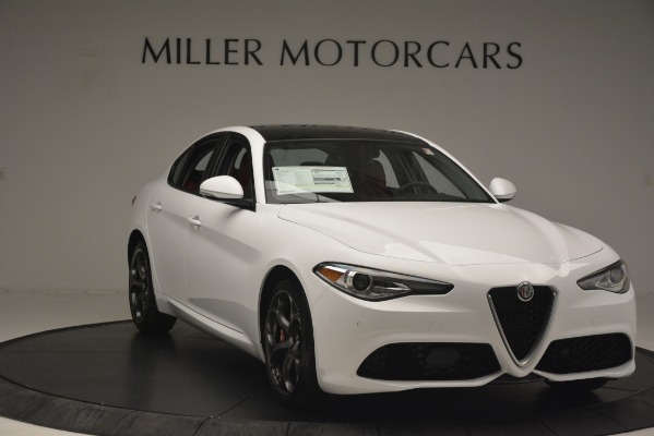 New 2019 Alfa Romeo Giulia Ti Sport Q4 for sale Sold at Aston Martin of Greenwich in Greenwich CT 06830 11