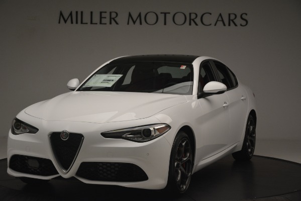 New 2019 Alfa Romeo Giulia Ti Sport Q4 for sale Sold at Aston Martin of Greenwich in Greenwich CT 06830 1