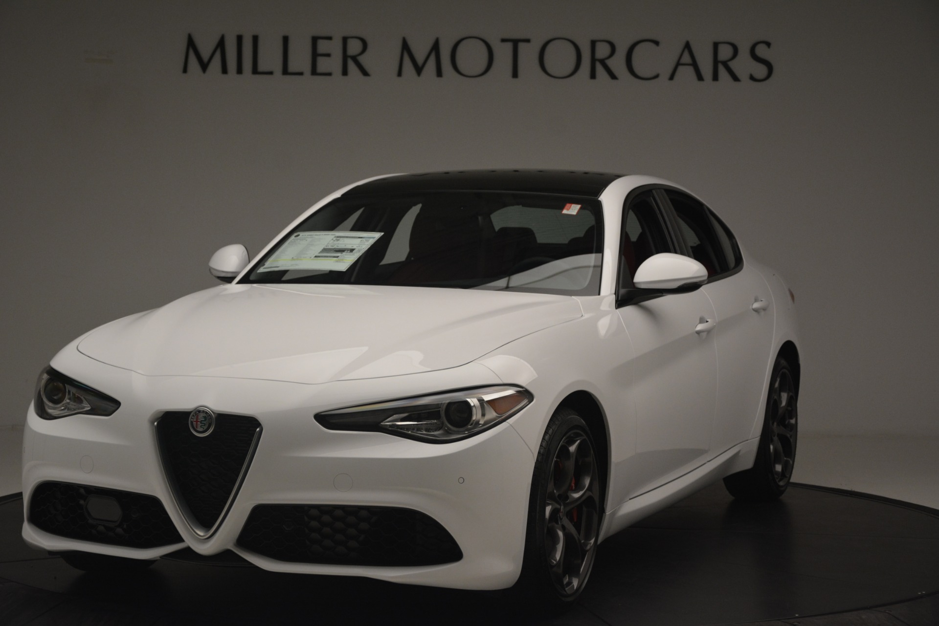 New 2019 Alfa Romeo Giulia Ti Sport Q4 for sale Sold at Aston Martin of Greenwich in Greenwich CT 06830 1