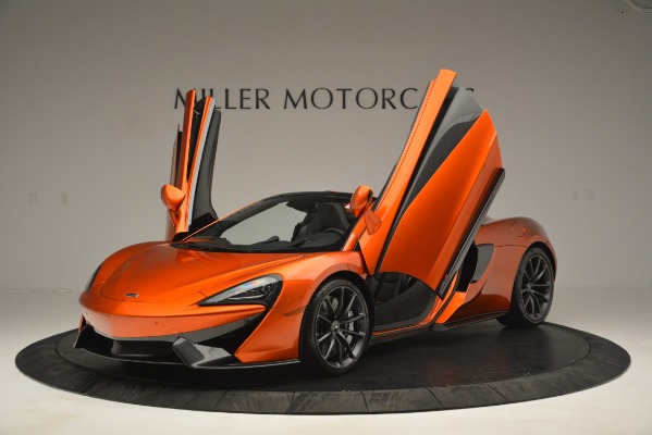 New 2019 McLaren 570S Spider Convertible for sale Sold at Aston Martin of Greenwich in Greenwich CT 06830 13