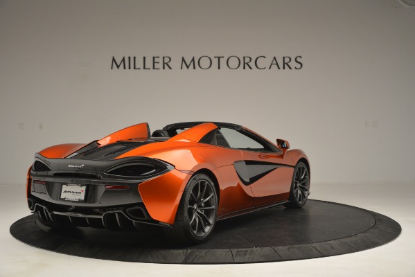 New 2019 McLaren 570S Spider Convertible for sale Sold at Aston Martin of Greenwich in Greenwich CT 06830 7