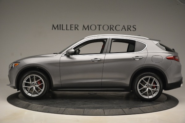 New 2019 Alfa Romeo Stelvio Ti Lusso Q4 for sale Sold at Aston Martin of Greenwich in Greenwich CT 06830 3