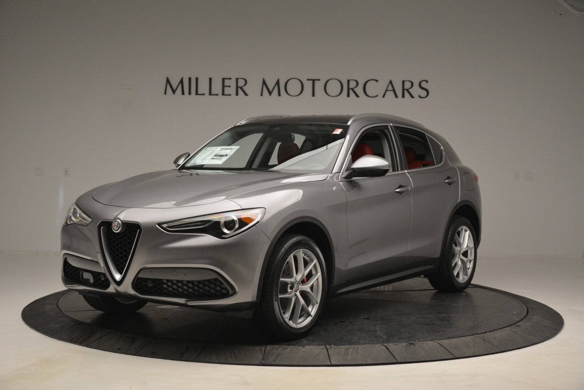 New 2019 Alfa Romeo Stelvio Ti Lusso Q4 for sale Sold at Aston Martin of Greenwich in Greenwich CT 06830 1