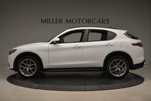 New 2019 Alfa Romeo Stelvio Ti Sport Q4 for sale Sold at Aston Martin of Greenwich in Greenwich CT 06830 3