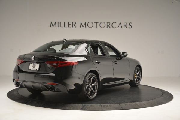 New 2019 Alfa Romeo Giulia Sport Q4 for sale Sold at Aston Martin of Greenwich in Greenwich CT 06830 7