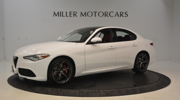 New 2019 Alfa Romeo Giulia Ti Sport Q4 for sale Sold at Aston Martin of Greenwich in Greenwich CT 06830 2