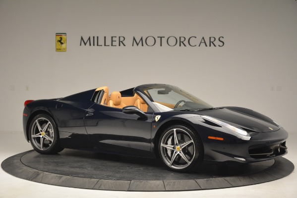 Used 2014 Ferrari 458 Spider for sale Sold at Aston Martin of Greenwich in Greenwich CT 06830 10