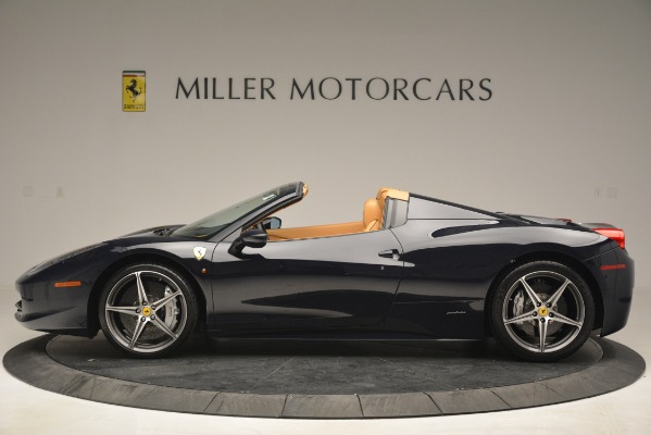 Used 2014 Ferrari 458 Spider for sale Sold at Aston Martin of Greenwich in Greenwich CT 06830 3