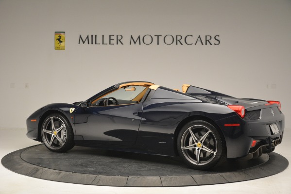 Used 2014 Ferrari 458 Spider for sale Sold at Aston Martin of Greenwich in Greenwich CT 06830 4