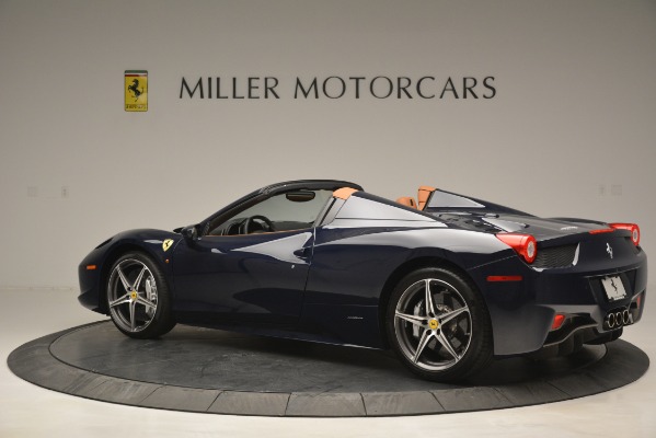 Used 2014 Ferrari 458 Spider for sale Sold at Aston Martin of Greenwich in Greenwich CT 06830 4