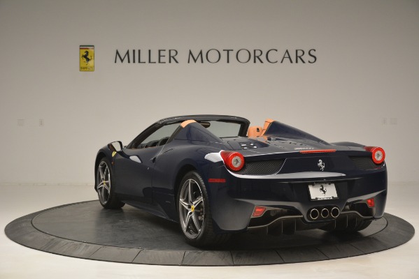 Used 2014 Ferrari 458 Spider for sale Sold at Aston Martin of Greenwich in Greenwich CT 06830 5