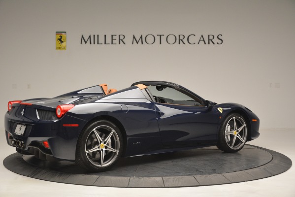 Used 2014 Ferrari 458 Spider for sale Sold at Aston Martin of Greenwich in Greenwich CT 06830 8