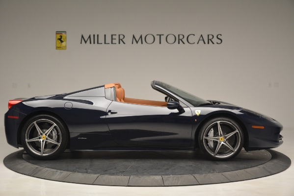 Used 2014 Ferrari 458 Spider for sale Sold at Aston Martin of Greenwich in Greenwich CT 06830 9