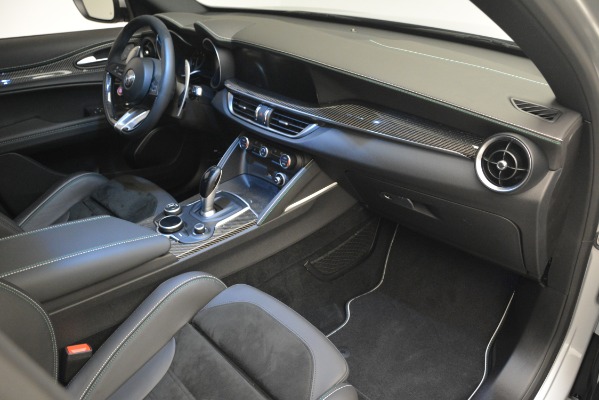 New 2019 Alfa Romeo Stelvio Quadrifoglio for sale Sold at Miller Motorcars Aston Martin in Greenwich CT 06830 27