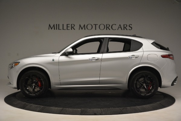 New 2019 Alfa Romeo Stelvio Quadrifoglio for sale Sold at Miller Motorcars Aston Martin in Greenwich CT 06830 3