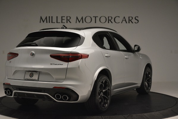 New 2019 Alfa Romeo Stelvio Quadrifoglio for sale Sold at Miller Motorcars Aston Martin in Greenwich CT 06830 7