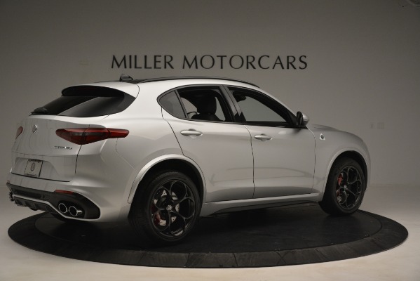 New 2019 Alfa Romeo Stelvio Quadrifoglio for sale Sold at Miller Motorcars Aston Martin in Greenwich CT 06830 8