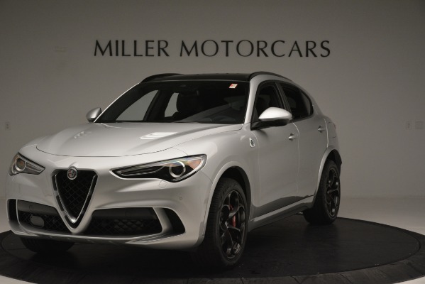 New 2019 Alfa Romeo Stelvio Quadrifoglio for sale Sold at Miller Motorcars Aston Martin in Greenwich CT 06830 1