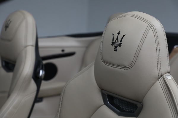 Used 2019 Maserati GranTurismo Sport Convertible for sale Sold at Aston Martin of Greenwich in Greenwich CT 06830 25
