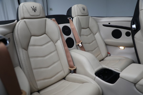 Used 2019 Maserati GranTurismo Sport Convertible for sale Sold at Aston Martin of Greenwich in Greenwich CT 06830 26