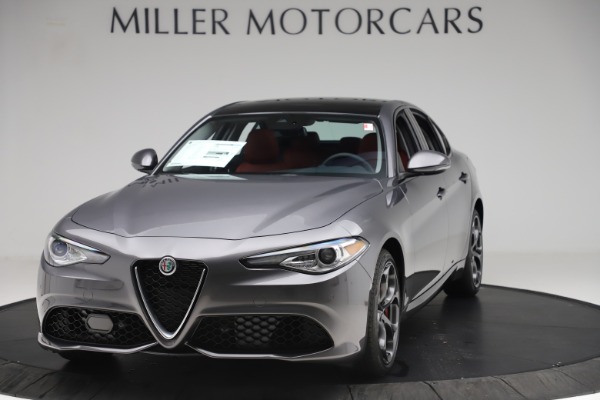 New 2019 Alfa Romeo Giulia Ti Sport Q4 for sale Sold at Aston Martin of Greenwich in Greenwich CT 06830 1