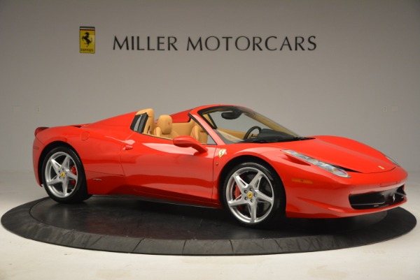 Used 2013 Ferrari 458 Spider for sale Sold at Aston Martin of Greenwich in Greenwich CT 06830 10