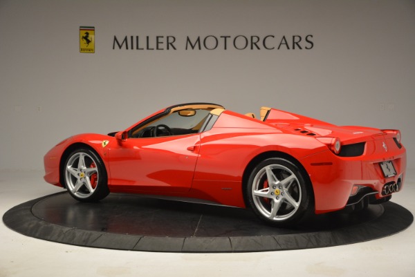 Used 2013 Ferrari 458 Spider for sale Sold at Aston Martin of Greenwich in Greenwich CT 06830 4