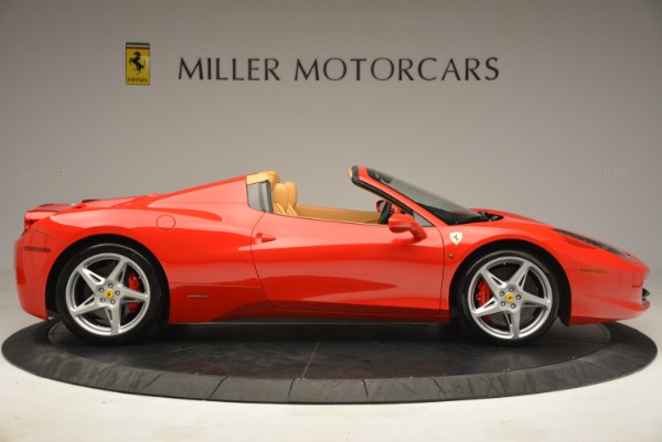 Used 2013 Ferrari 458 Spider for sale Sold at Aston Martin of Greenwich in Greenwich CT 06830 9