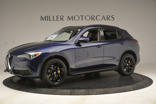 New 2019 Alfa Romeo Stelvio Sport Q4 for sale Sold at Aston Martin of Greenwich in Greenwich CT 06830 2