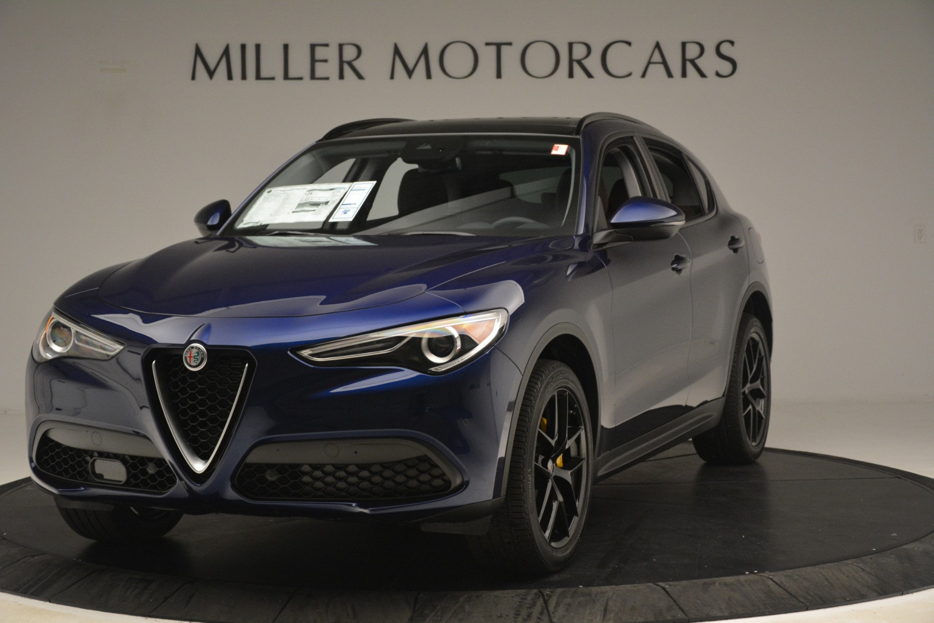 New 2019 Alfa Romeo Stelvio Sport Q4 for sale Sold at Aston Martin of Greenwich in Greenwich CT 06830 1