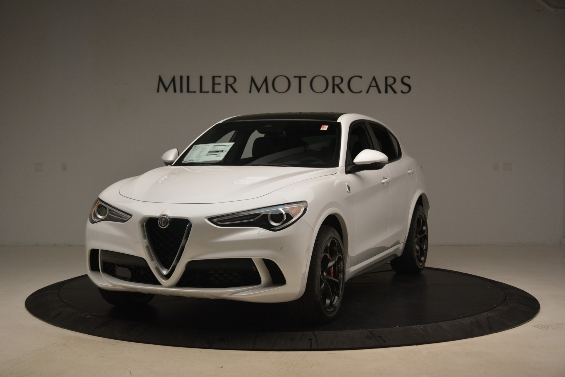 New 2019 Alfa Romeo Stelvio Quadrifoglio for sale Sold at Aston Martin of Greenwich in Greenwich CT 06830 1