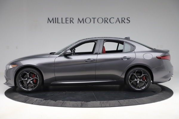 New 2019 Alfa Romeo Giulia Ti Sport Q4 for sale Sold at Aston Martin of Greenwich in Greenwich CT 06830 3