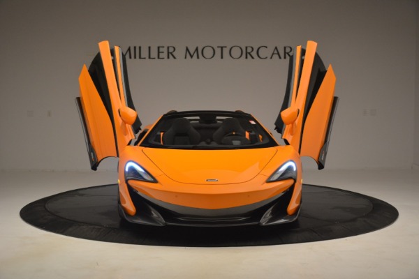 New 2020 McLaren 600LT Spider Convertible for sale Sold at Aston Martin of Greenwich in Greenwich CT 06830 13
